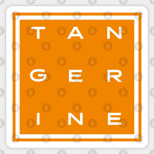 Tangerine Sticker by Magic Moon